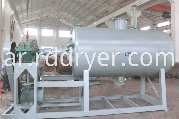 Horizontal Hydrocarbon Vacuum Rake Drying Machine